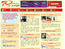 Tablet Screenshot of apasp.com.br
